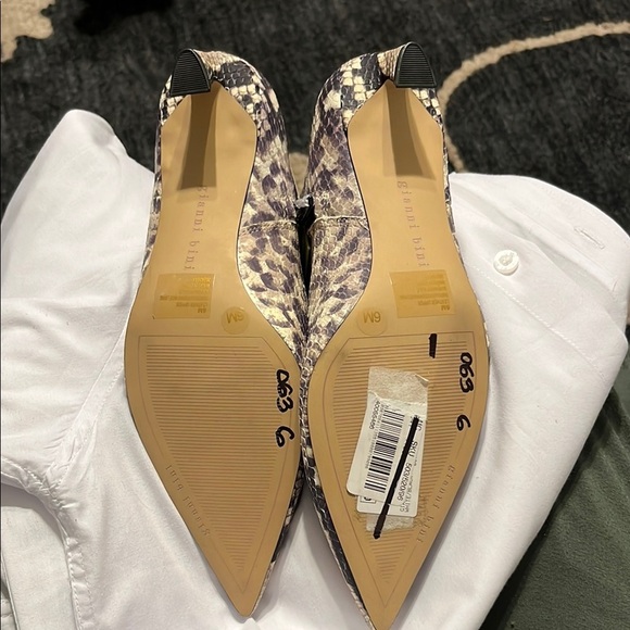 Gianni Bini Gray and Cream Over the Knee Boots - Picture 13 of 16